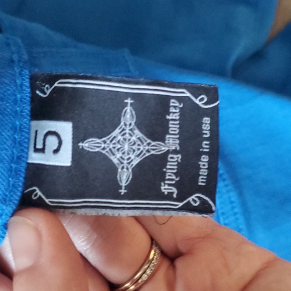 Flying Monkey Cobalt Blue Skinny Jeans - Picture 4 of 5